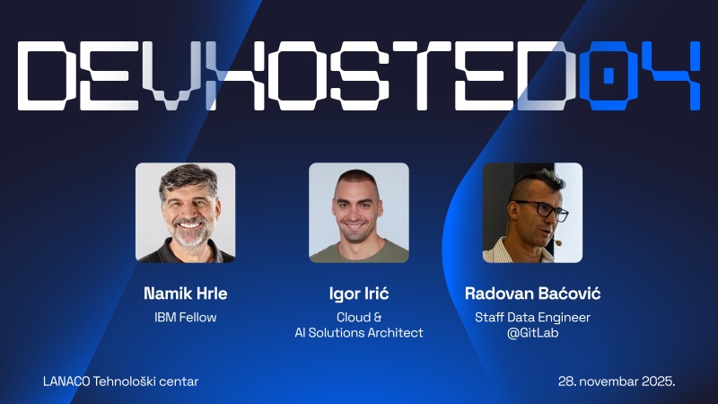 DevHosted конференција 28. новембра у Бањалуци